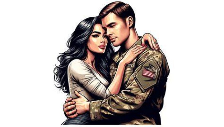Where do single military guys meet?