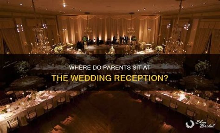 Where do the parents of the bride sit?