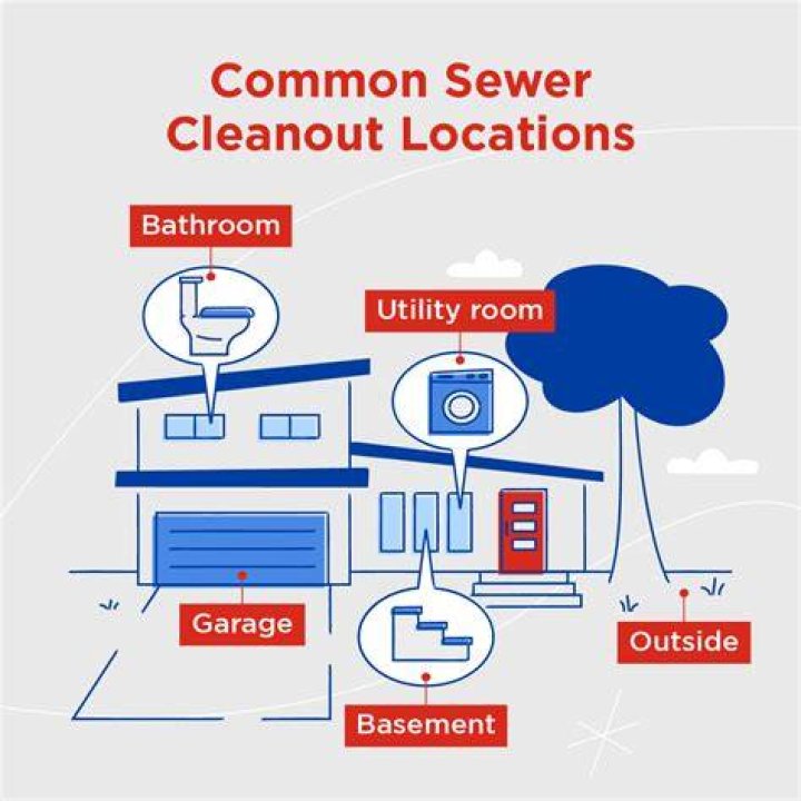 Where should Cleanouts be located?