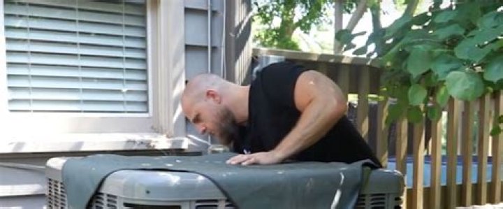Where should you not install an AC unit outside?