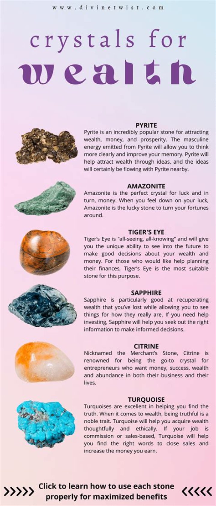 Which stone is good for health and wealth?