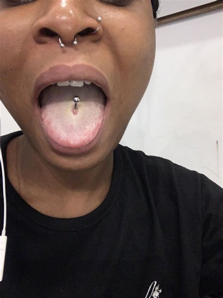 Which tongue piercing is the safest?
