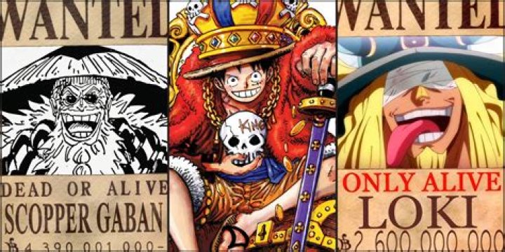 Who has the highest bounty after Gol D. Roger?