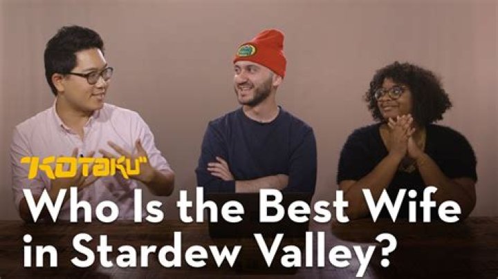 Who is the best wife in Stardew Valley?