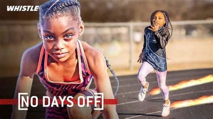 Who is the fastest kid girl in the world?