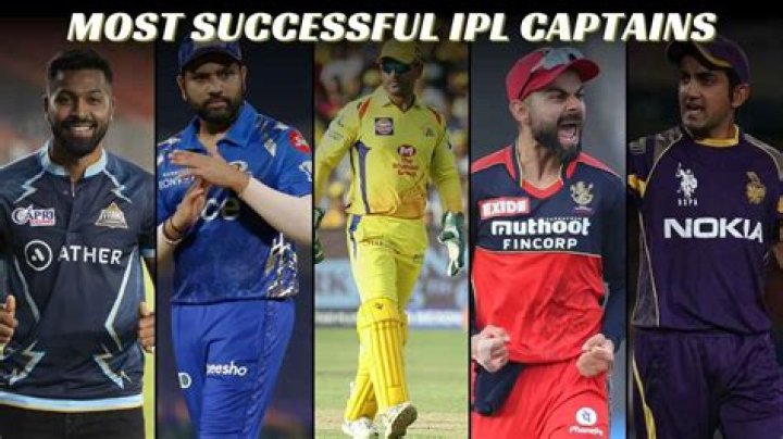 Who is the No 1 captain in IPL?