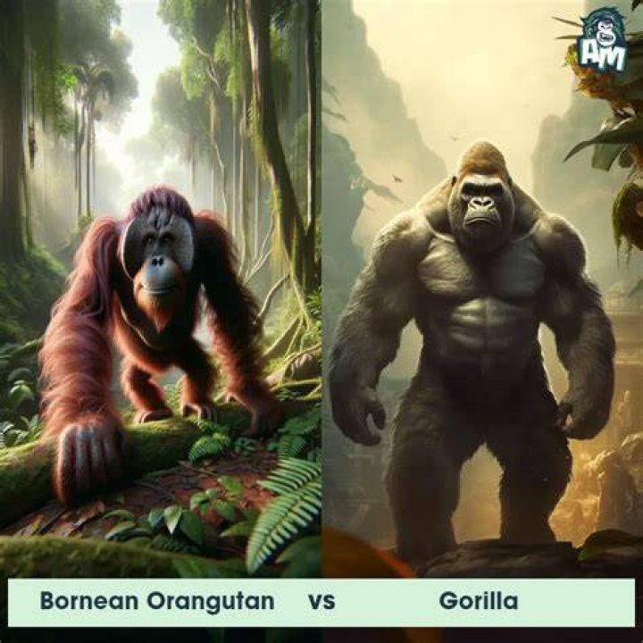Who would win gorilla or orangutan?