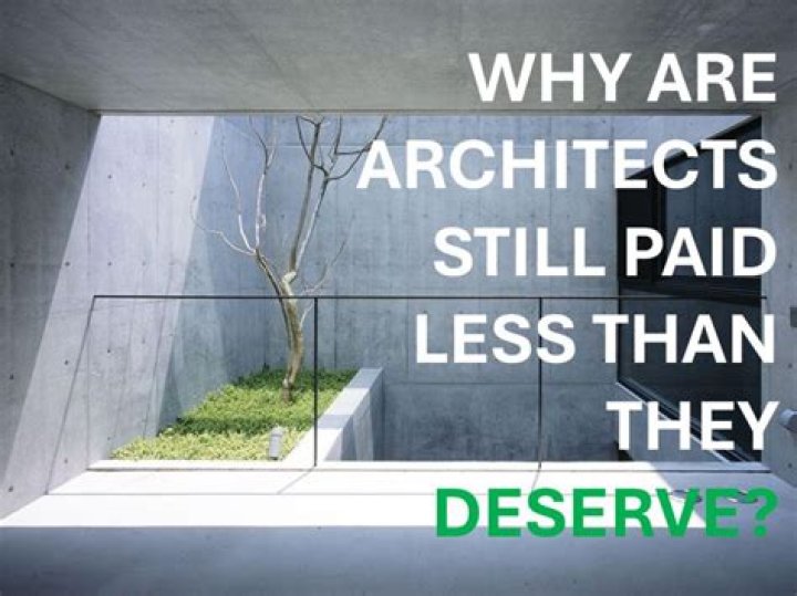 Why are architects underpaid?