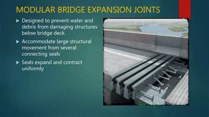 Why are bridges built with expansion joints?