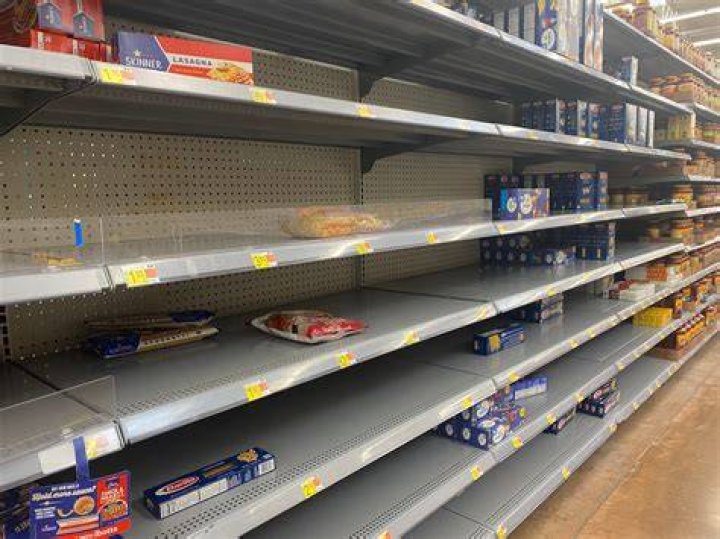 Why are store shelves empty?