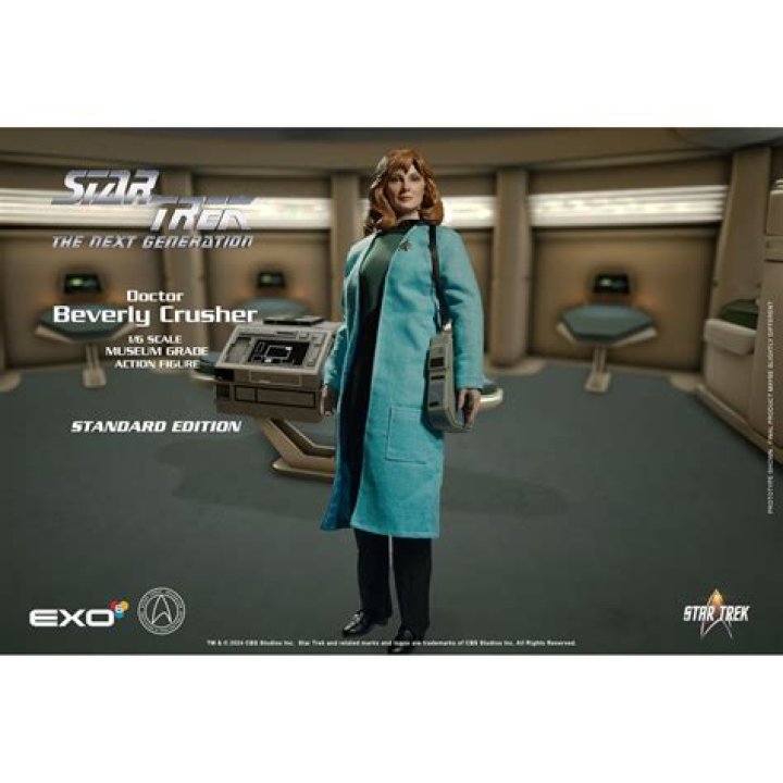 Why did Dr Beverly Crusher leave?