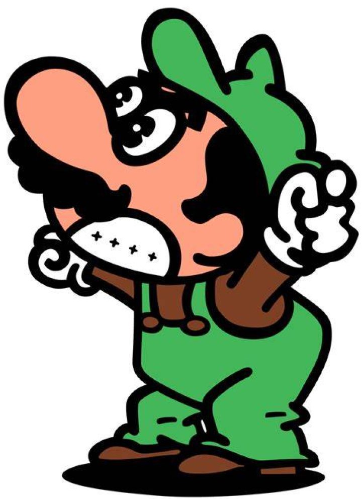 Why did Luigi wear white?