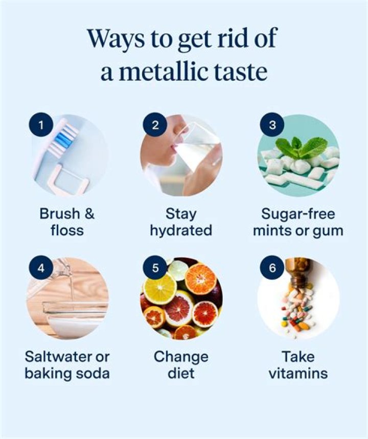 Why do I taste bleach in my mouth?