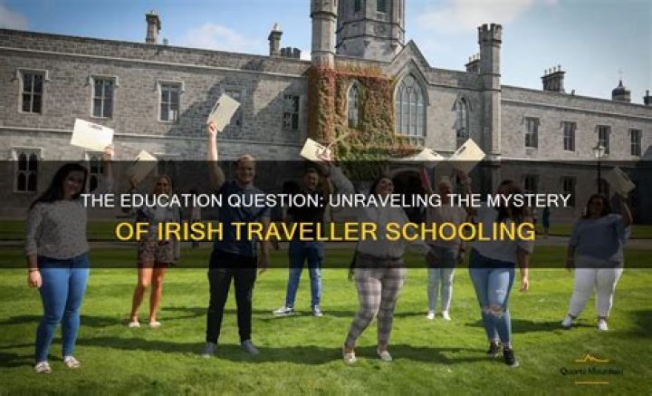 Why do Irish Travellers not go to school?