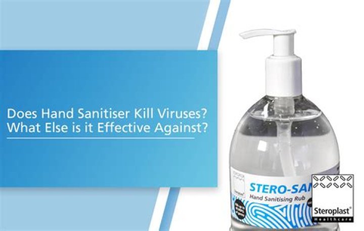 Why does hand sanitizer burn blue?