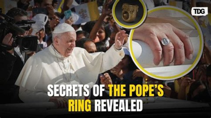 Why does the Pope wear an amethyst ring?