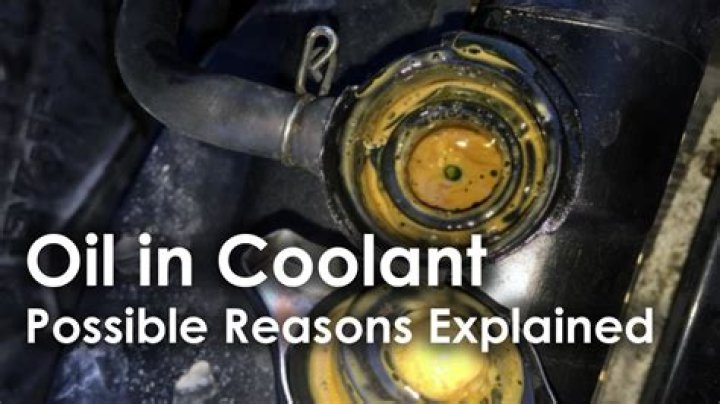Why is oil in coolant?